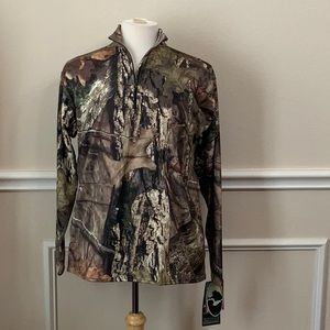 XGO (5) MOSSY OAK BREAKUP COUNTRY Zip Mockneck top